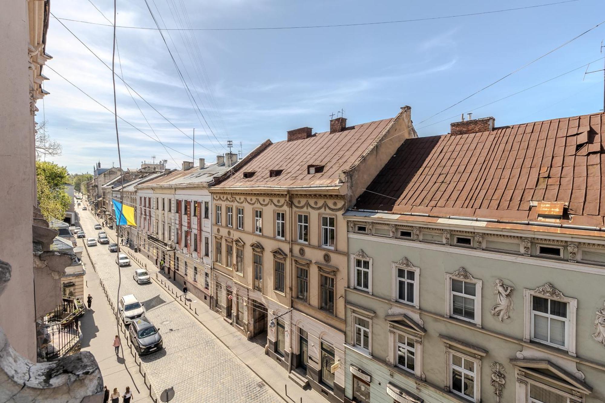 Апартаменти На Коперника Leópolis Exterior foto